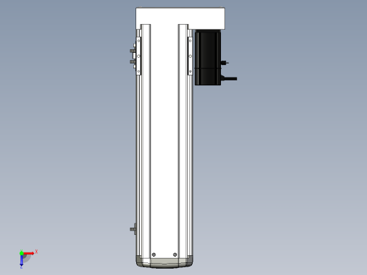 Toyo东佑达直线模组-ETH13-400-BR-200W+煞車俯视缩略图