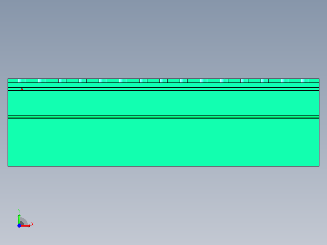 DEGSON 2EDG 系列 5.08mm 可插拔接线端子组-2EDGRH-5.08-30P-14-00AH前视图