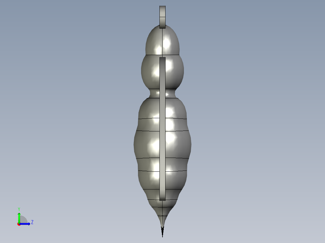 蜜蜂模型图左视图