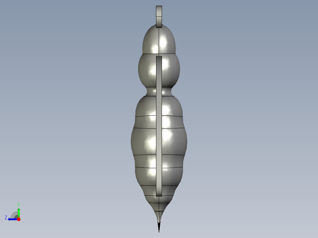 蜜蜂模型图右视图