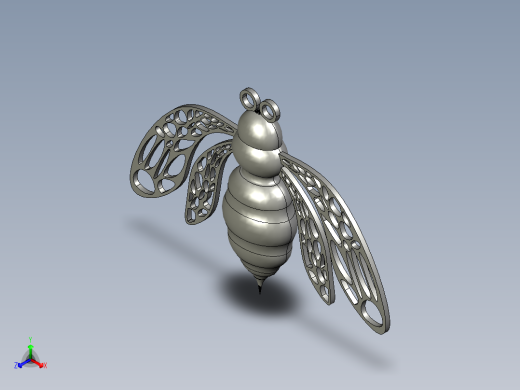 蜜蜂模型图正等轴测缩略图