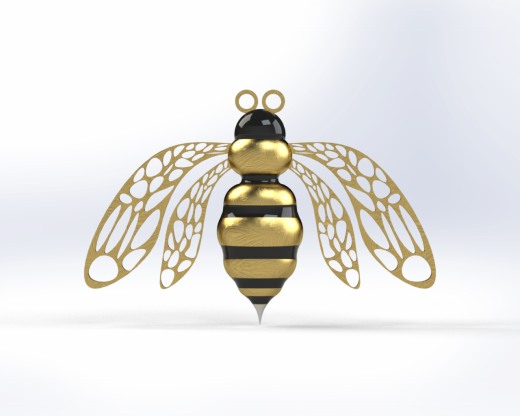 蜜蜂模型图缩略图