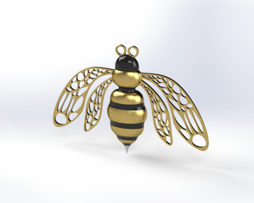蜜蜂模型图缩略图