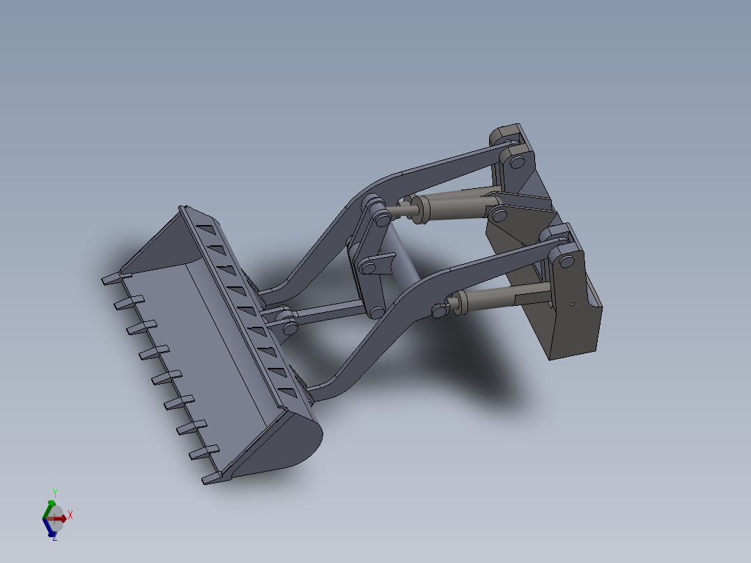 ZL50装载机工作装置设计（含三维