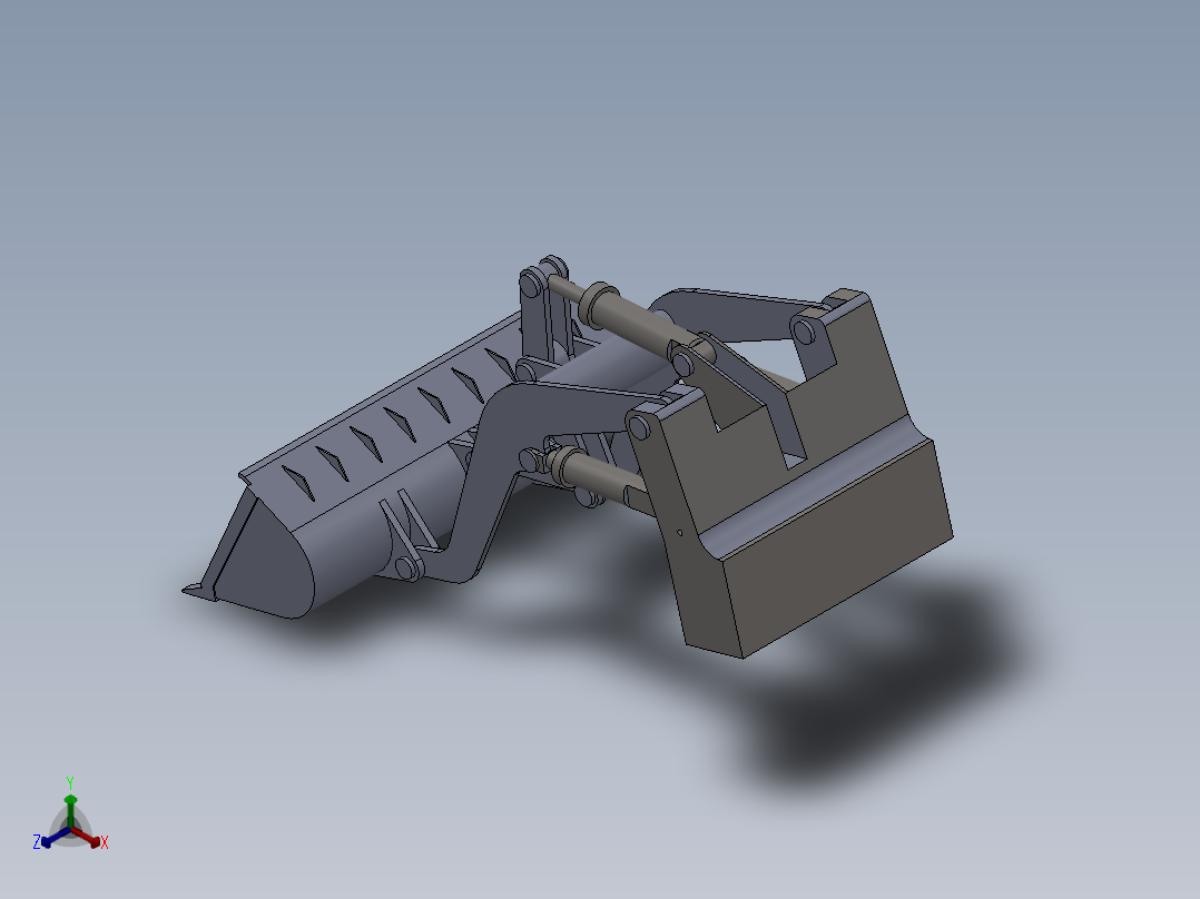 ZL50装载机工作装置设计（含三维正等轴测图