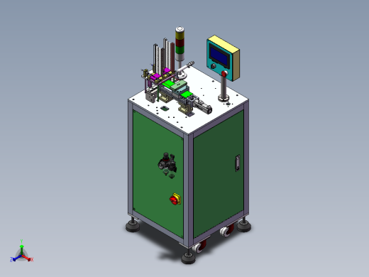 20自动钢针植入机正等轴测缩略图