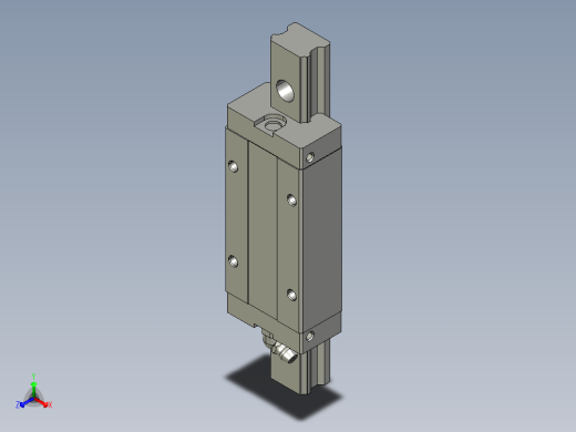 银泰PMI-SME20-LSB.igs正等轴测缩略图