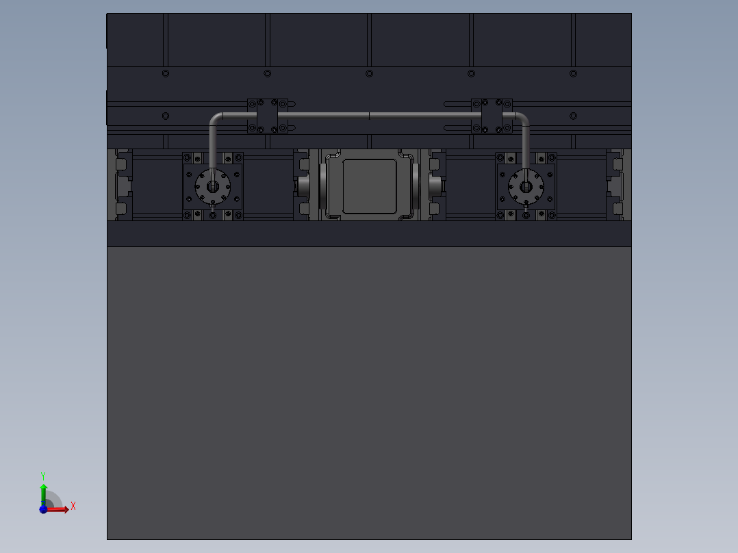 汽车稳定杆疲劳试验机前视图