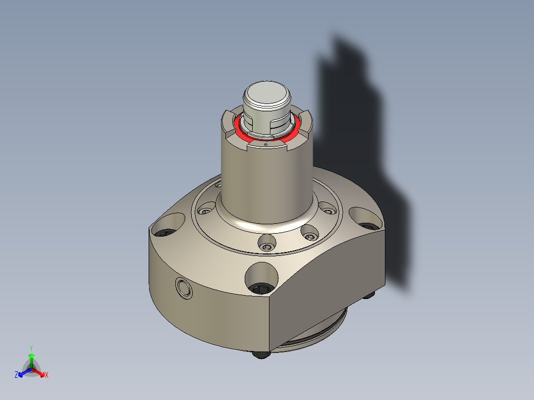 KOSMEKSFA3000-M1A-160-H65多系列多零件图纸模型多系列多零件图纸模型主视图