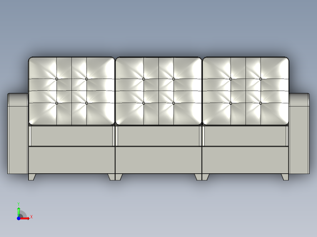 沙发 (97)前视图
