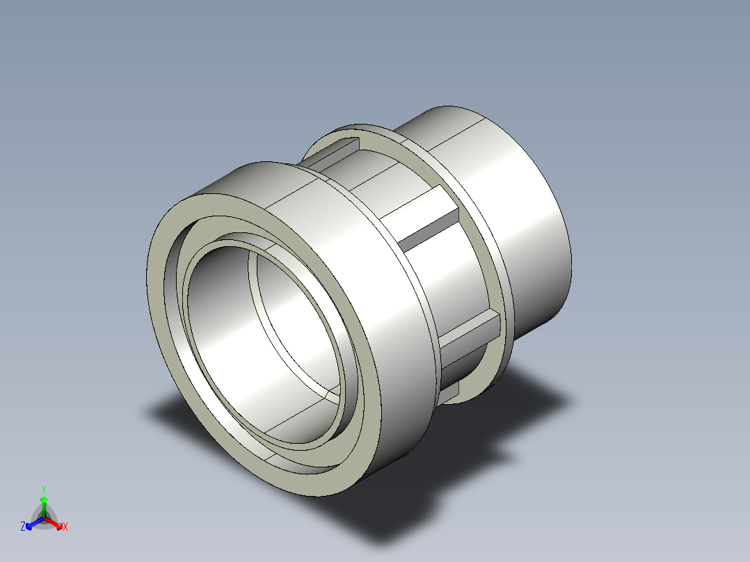 13FBRV 结合布什与BSP的阳螺纹端正等轴测图