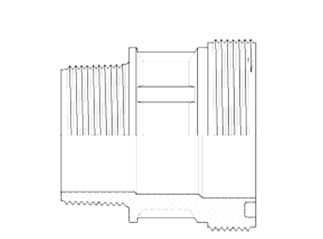 13FBRV 结合布什与BSP的阳螺纹端缩略图