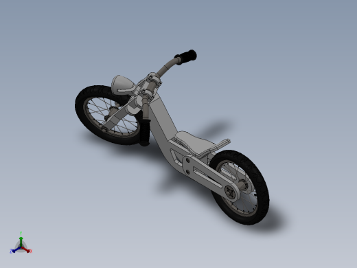 67---自行车改造的充电配件设计模型sw2010三维图纸模型设计图纸