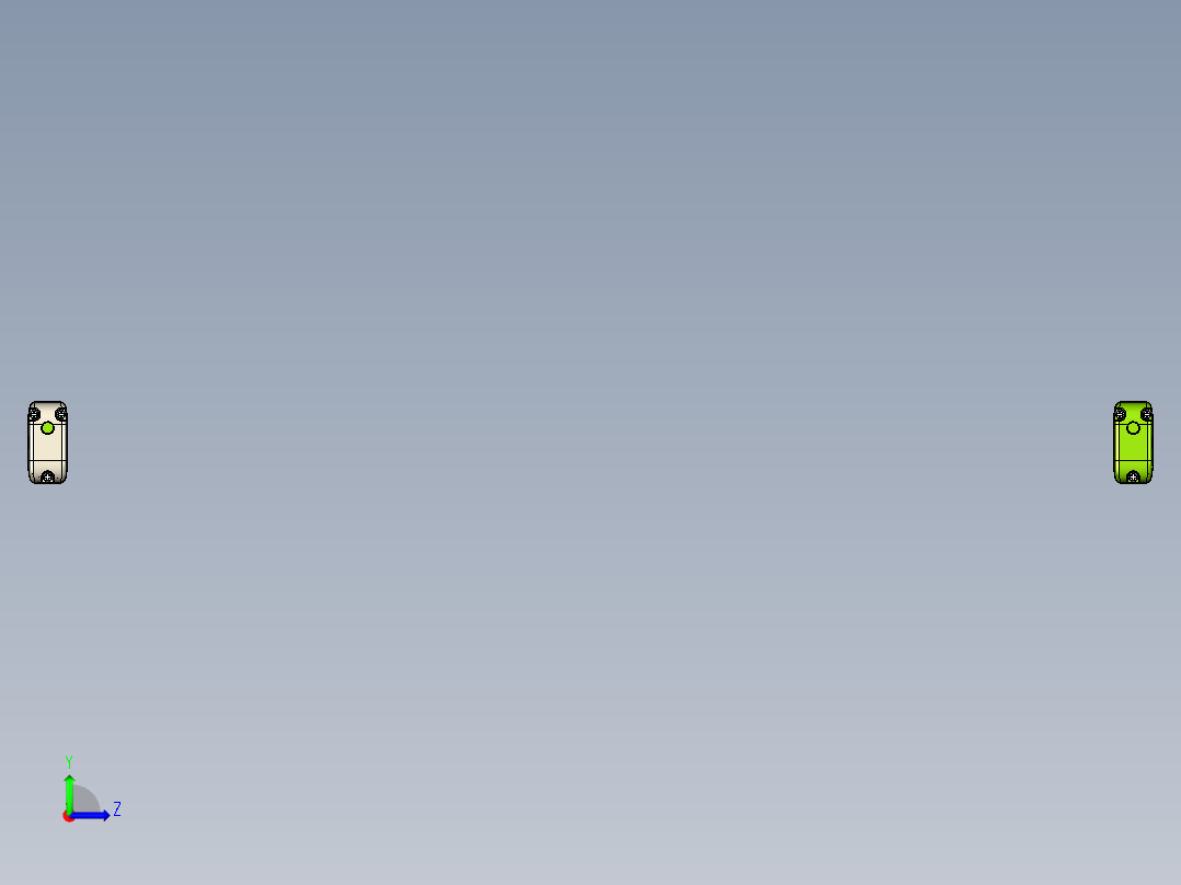 安全_区域传感器H2TLP4410_3D左视图