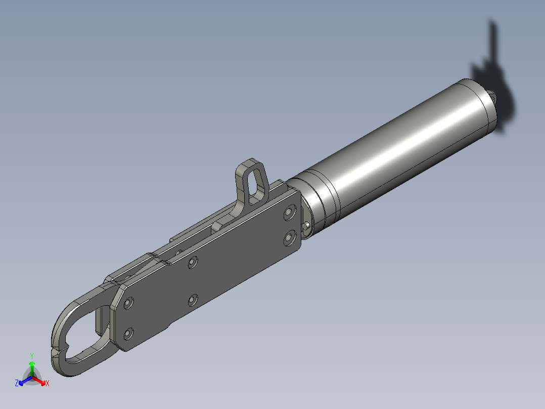 带称重的控鱼器==1559933== 三维通用格式正等轴测图