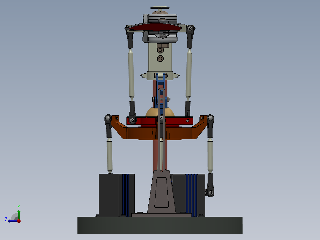 转子组件右视图
