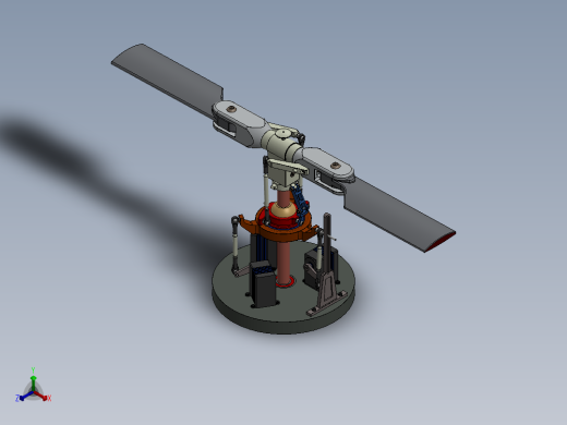 转子组件正等轴测缩略图