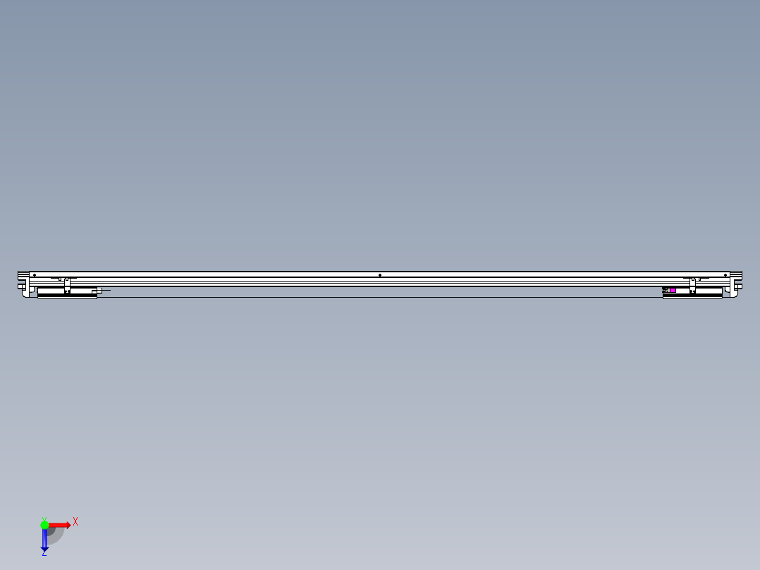 威洛博VL系列3d模型模组2VL14S2Y-S1700俯视图