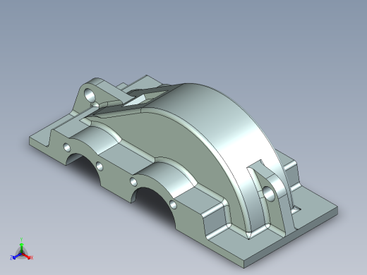 P019-一级直齿减速器cad图及三维UG加运动仿真
