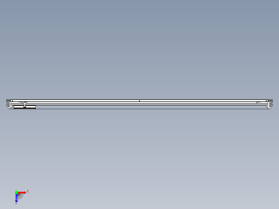 威洛博VL系列3d模型模组VL14S2Y-S1900俯视图