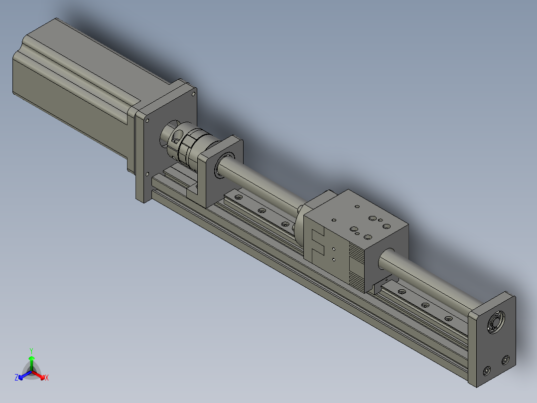 模组FSK40-L10C7-BC-T40（200行程）主视图