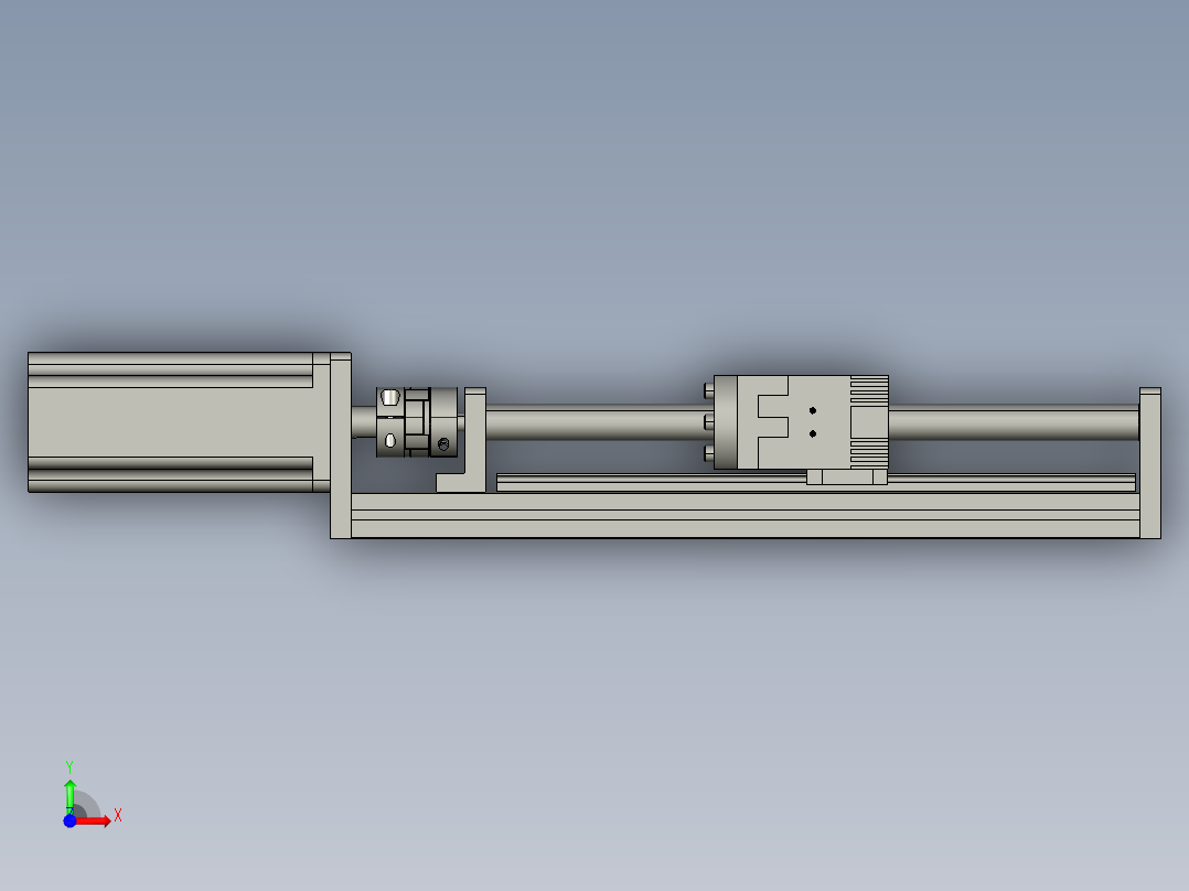 模组FSK40-L10C7-BC-T40（200行程）前视图