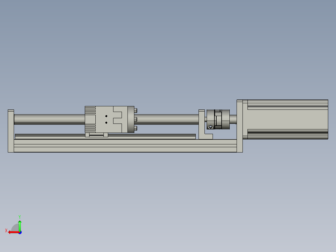 模组FSK40-L10C7-BC-T40（200行程）后视图