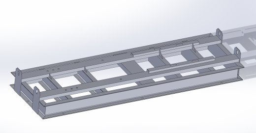 电动发电机 400kWt 的焊接框架设计缩略图