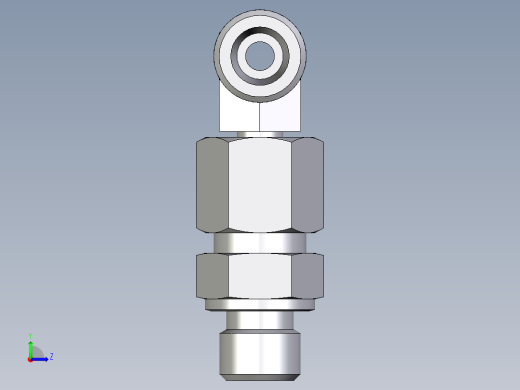 卡套式工业通用硬管接头EO_Assembled_adjustable_standpipe_branch_tee_EVT08SMOMD71左视缩略图