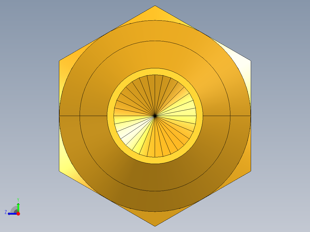 扩口式工业通用硬管接头Flared Seal Plug 639F-4右视图