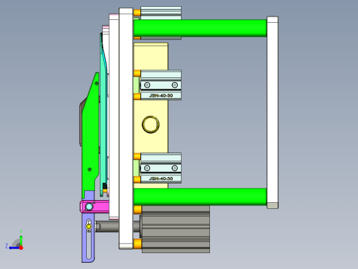 AAP20-A-CNC3笔记本CNC工装夹具三维模型-1110右视缩略图