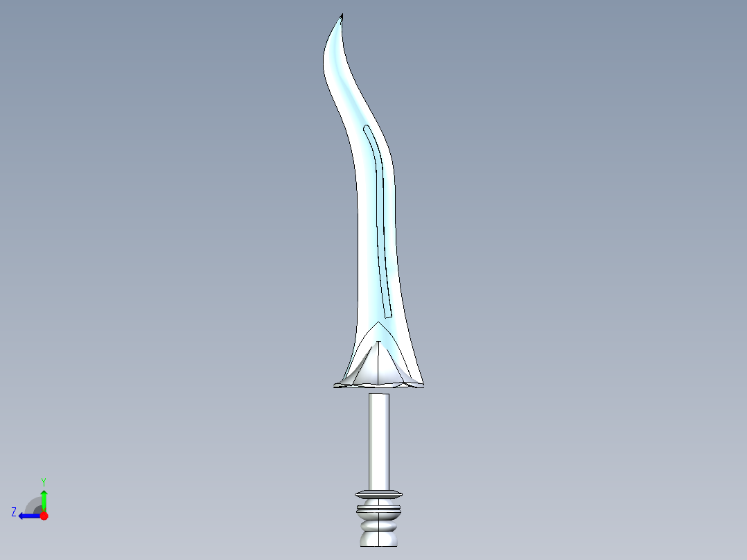 剑、宝剑(118)右视图