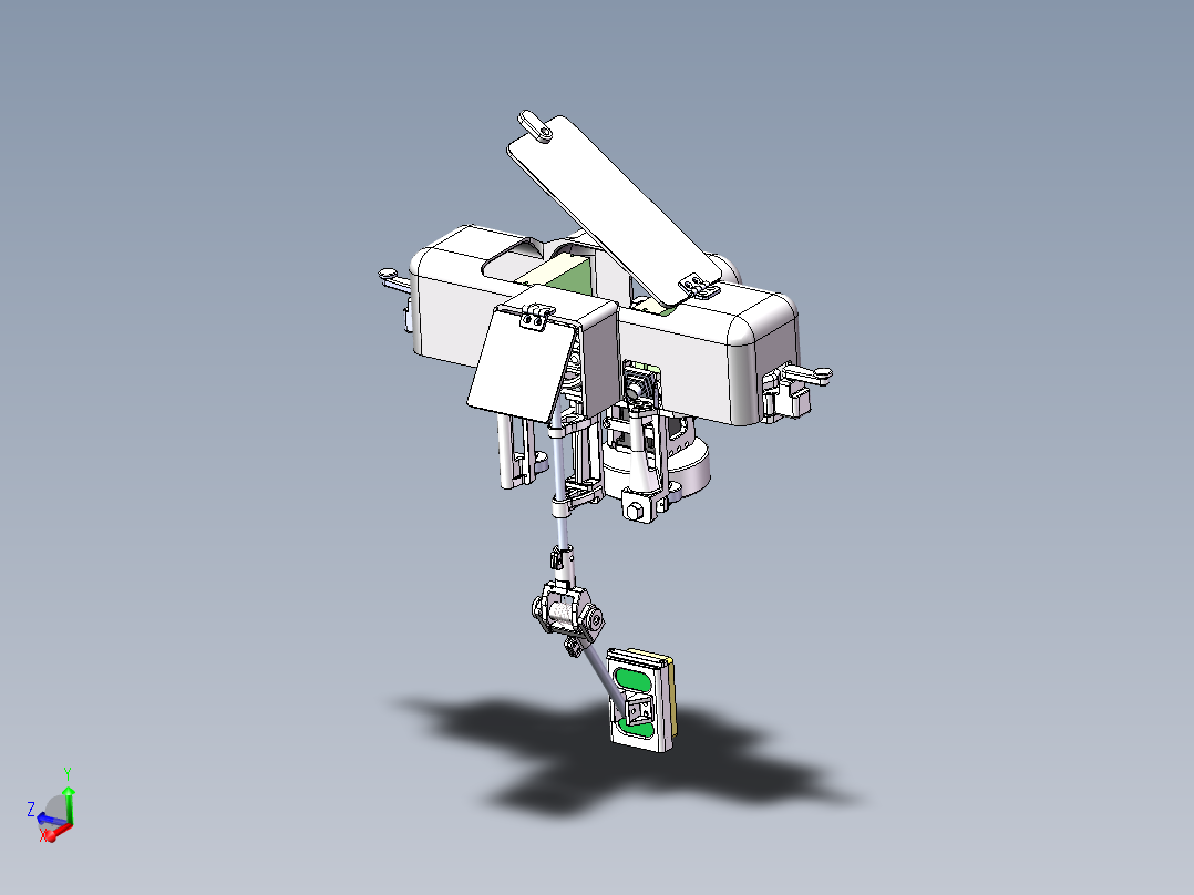 鱼缸内壁清理机构