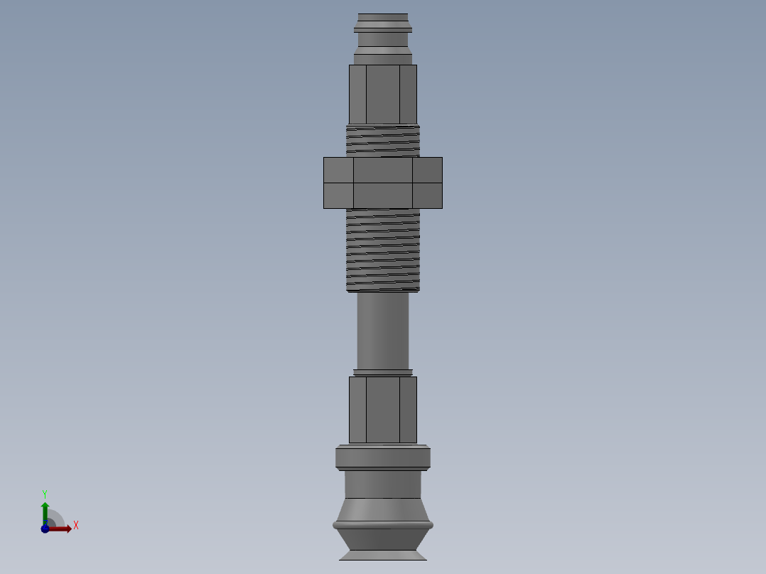 缓冲型风琴吸盘 ZPT系列 11款前视图