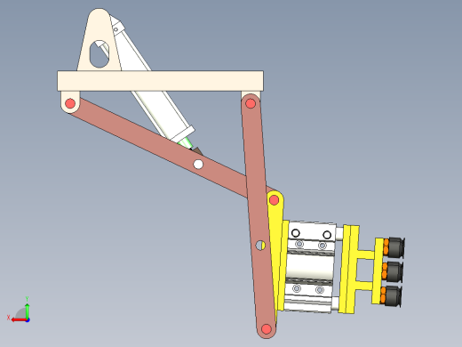 拾取和放置机构7后视缩略图