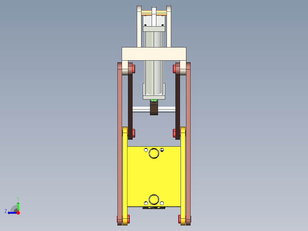拾取和放置机构7右视图