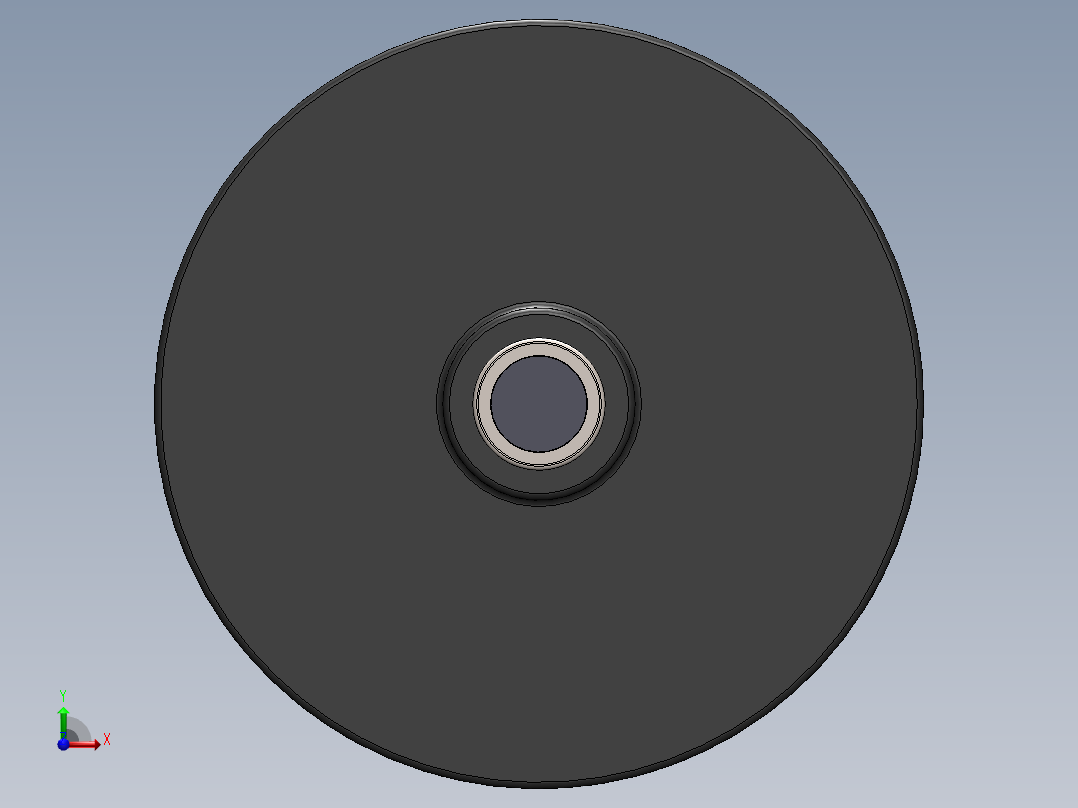 链传动差速器结构前视图