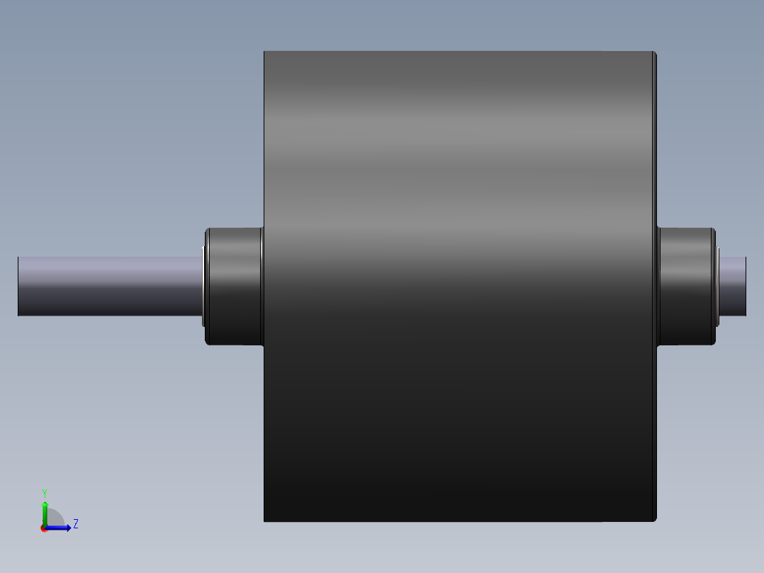 链传动差速器结构左视图