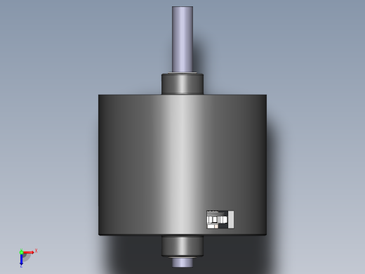 链传动差速器结构俯视缩略图