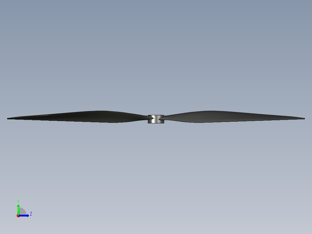 螺旋桨(145)左视图