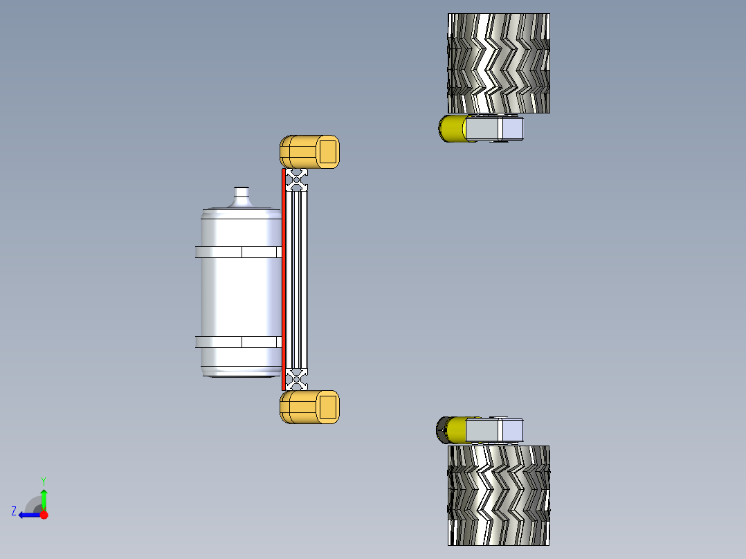 B3003981-农业喷洒车辆右视图