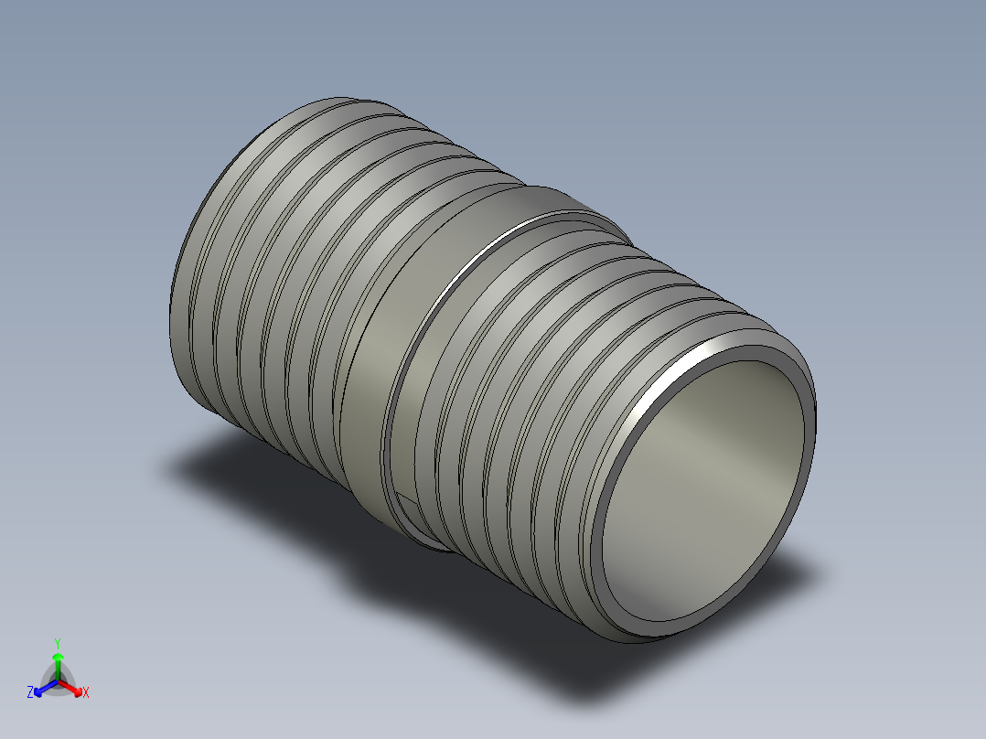 螺纹管对丝-圆边等径 DN15