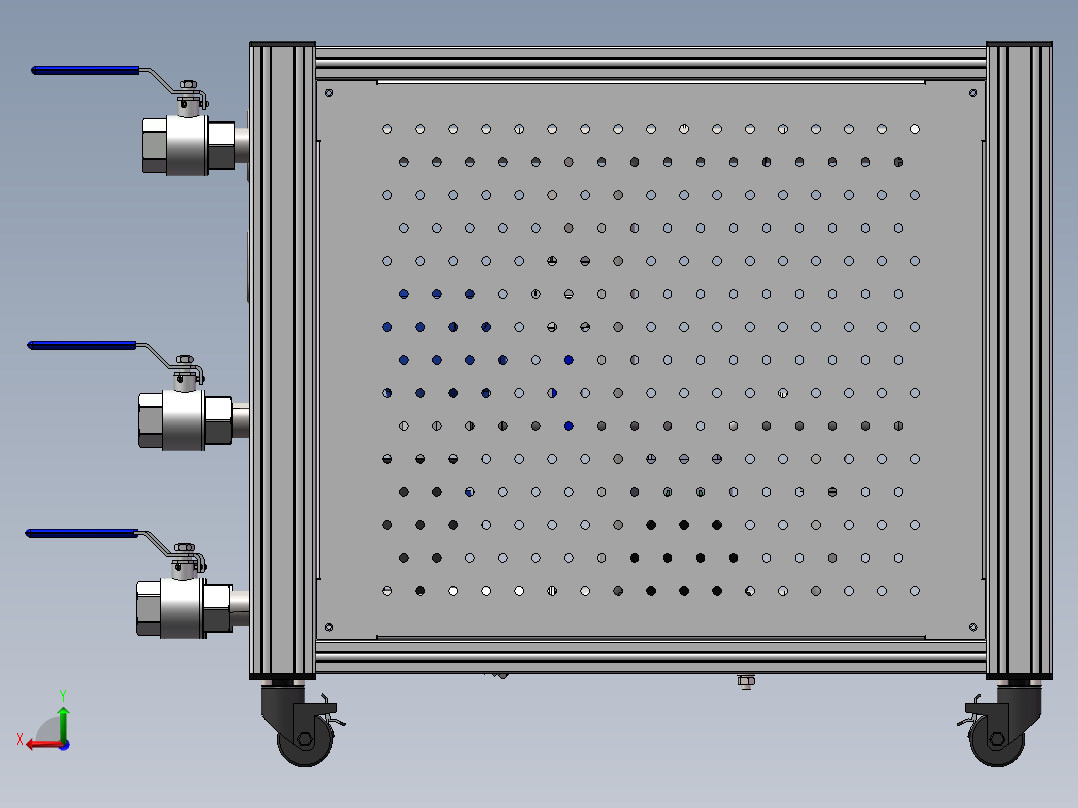 99式主战坦克 3D模型（UG(NX)设计后视图