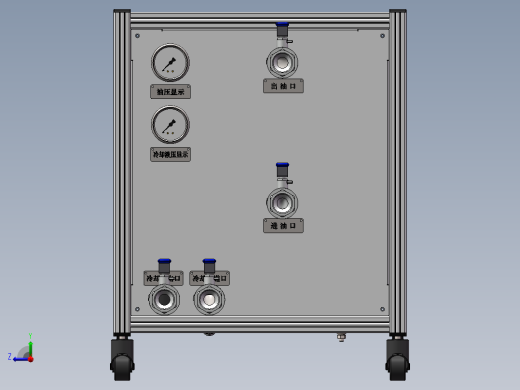 99式主战坦克 3D模型（UG(NX)设计右视缩略图
