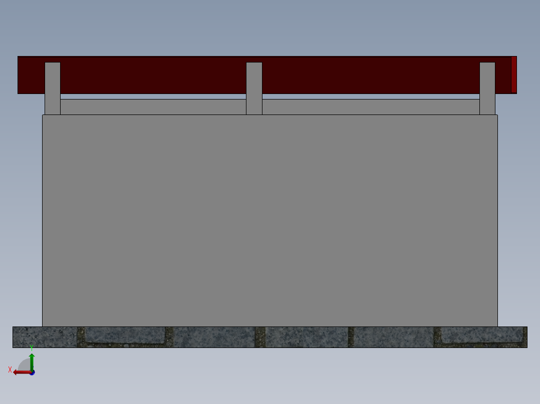 A0003832-简易牛舍（零散养）后视图