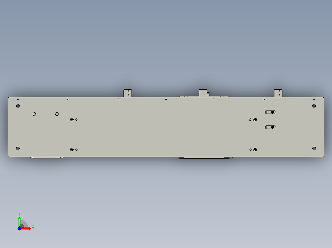 热成型丝印成型设备产线设计-吸头同步带移送机构-V1前视图