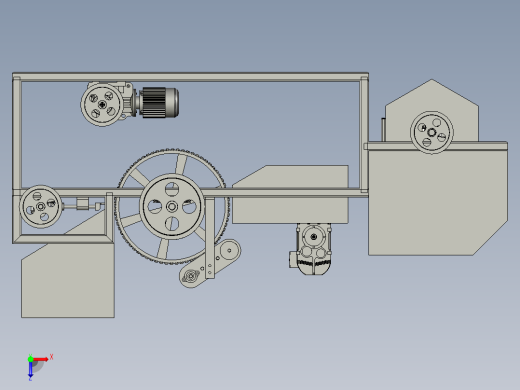 全自动竹筷加工机俯视缩略图