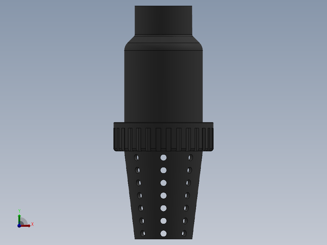 VALVE_DN100_PN10_U-PVC前视图