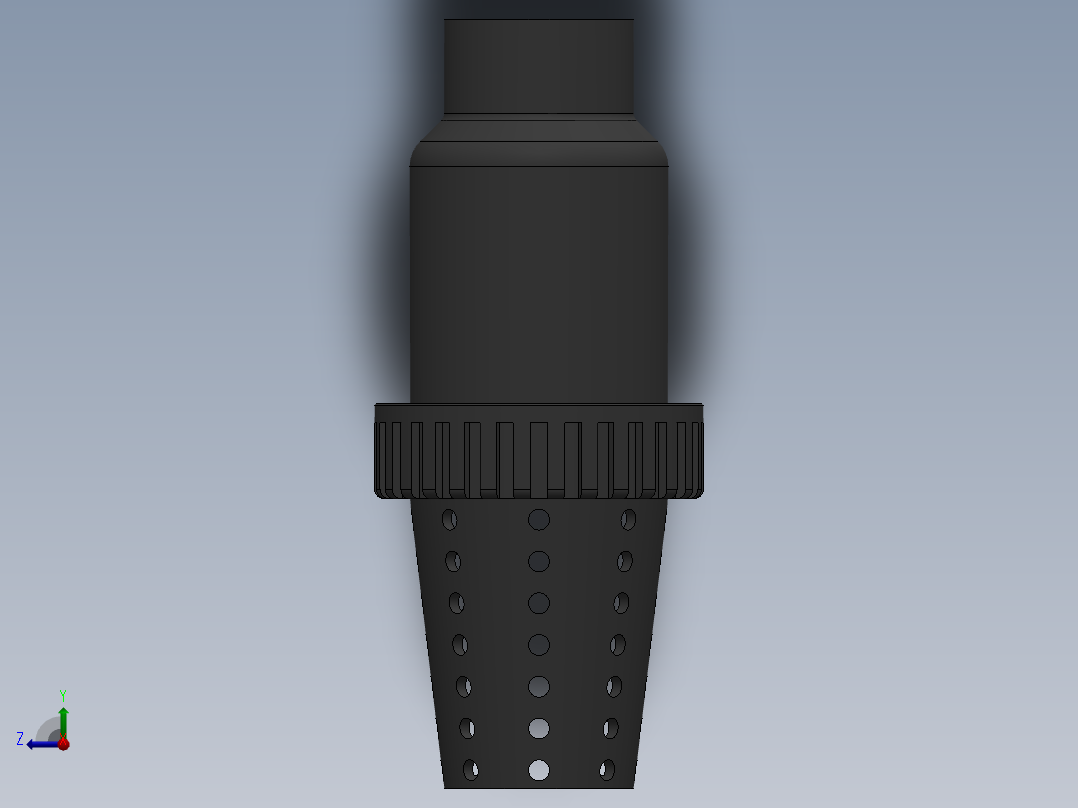 VALVE_DN100_PN10_U-PVC右视图