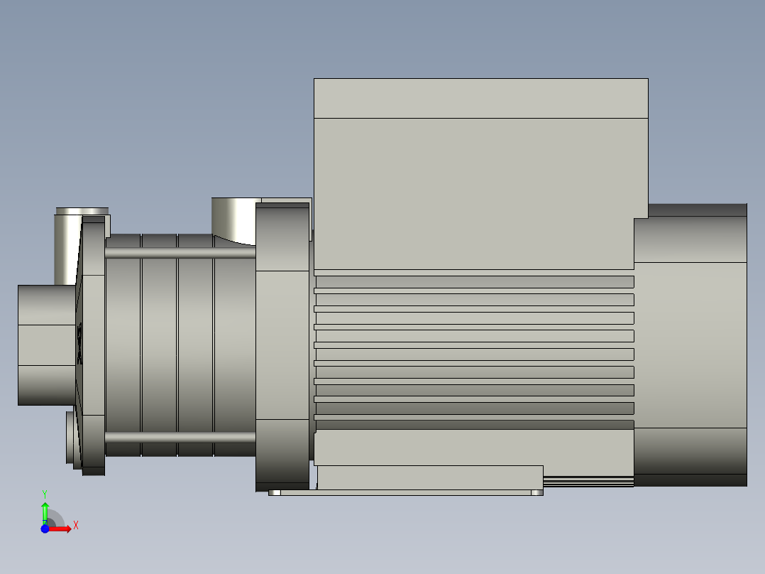 CHL2-20水泵1-1前视图
